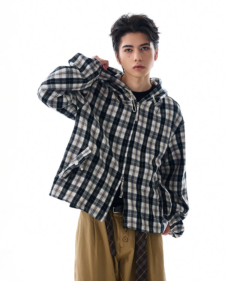 MADWITCH BOXY HOODED JACKET #RW148