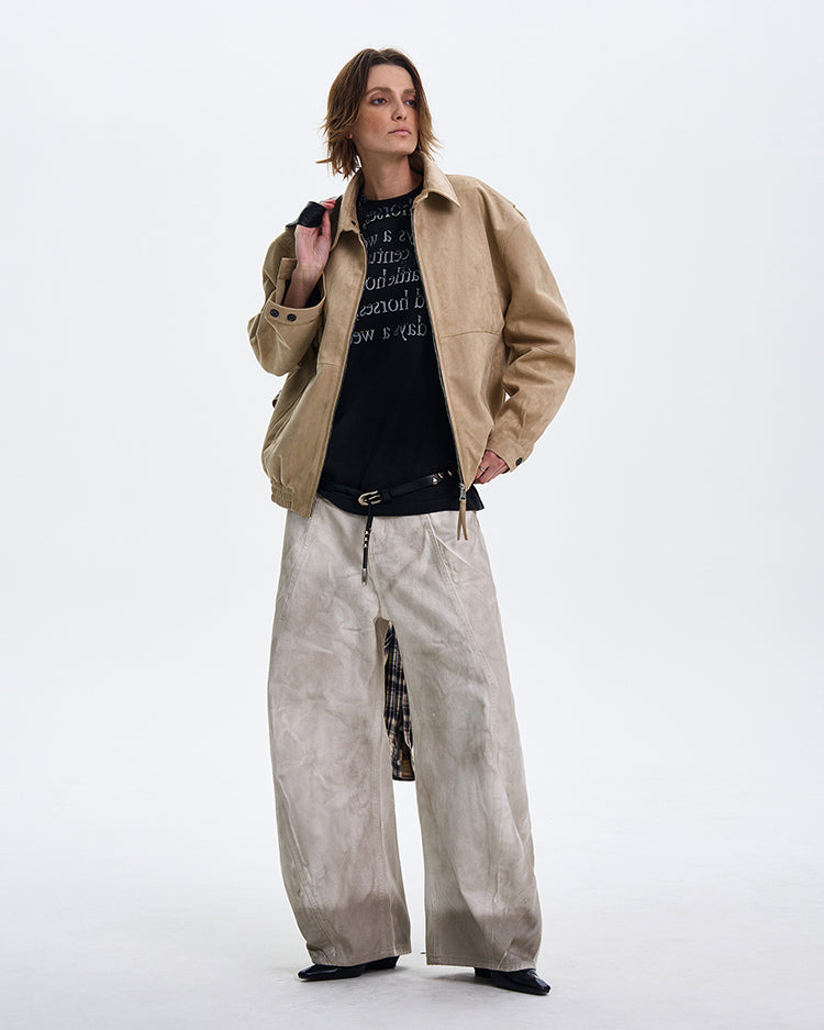 MADWITCH OLD MONEY STYLE PLUSH JACKET #L810