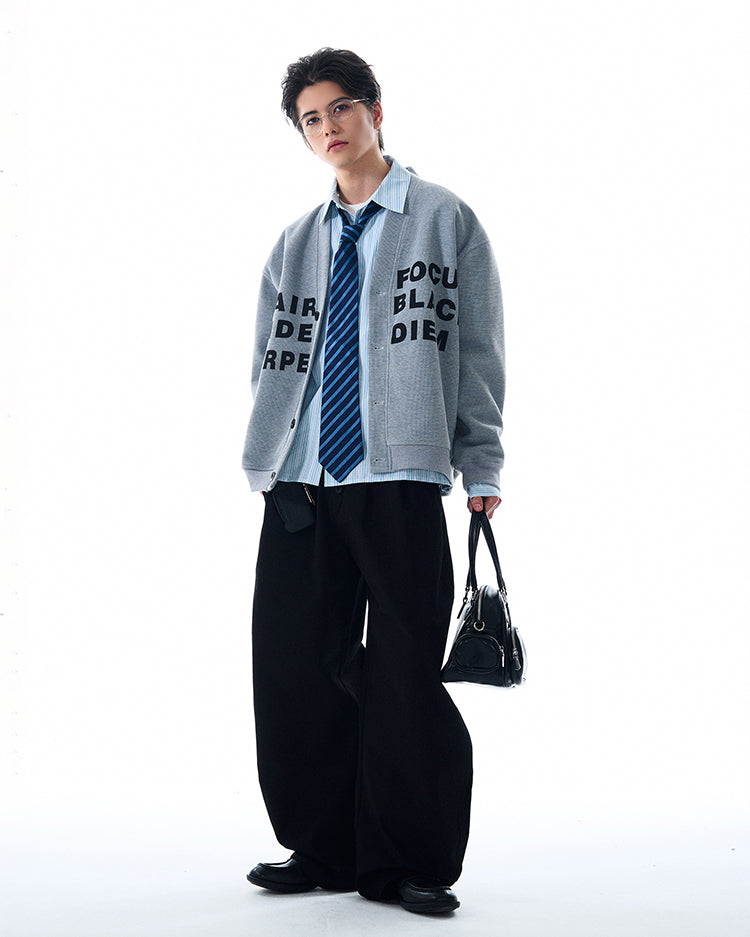 MADWITCH KNITTED CARDIGAN SWEATER OUTERWEAR #L500