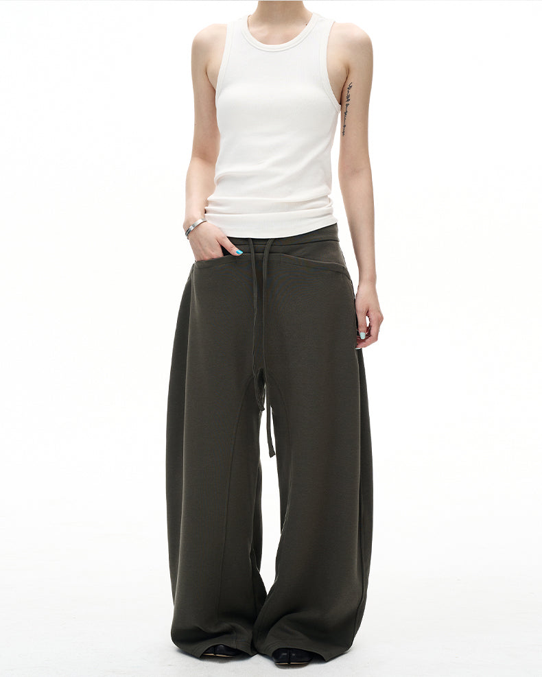 MADWITCH VINTAGE CURVED PATCH SWEATPANTS #C928