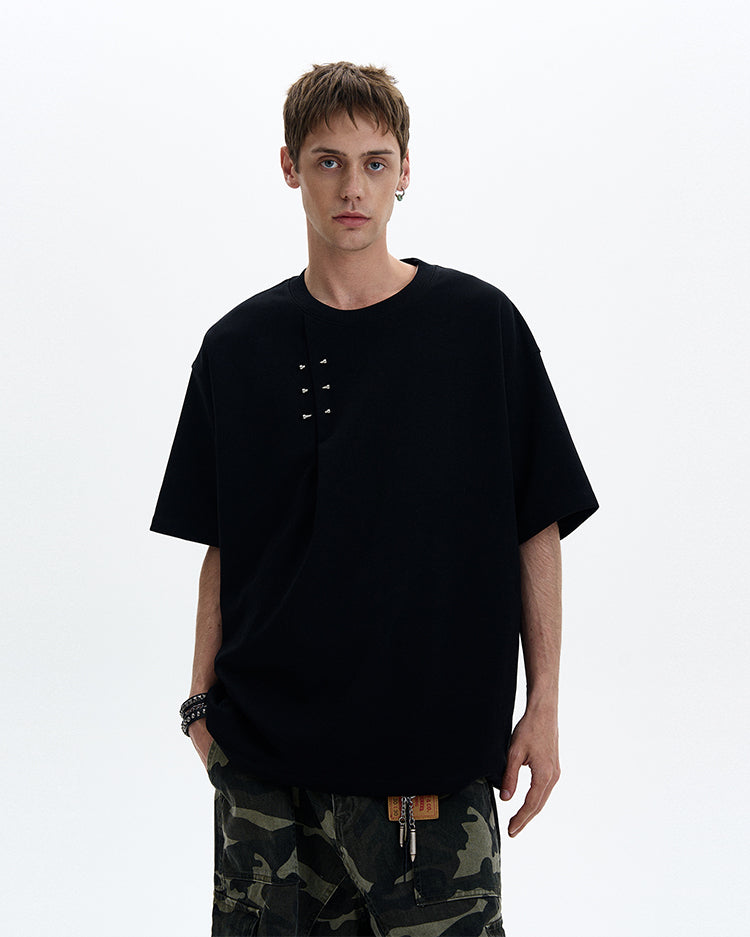 MADWITCH LOOSE FIT CASUAL T-SHIRT #880218
