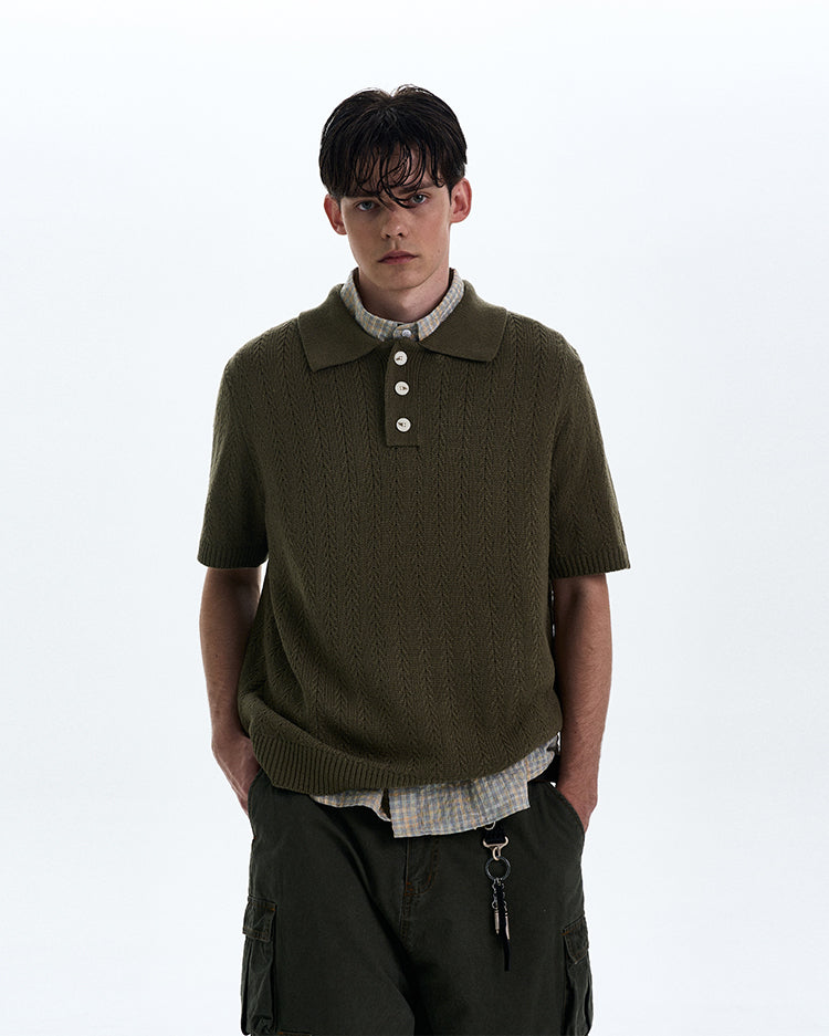MADWITCH KNITTED SHORT SLEEVES #BN81