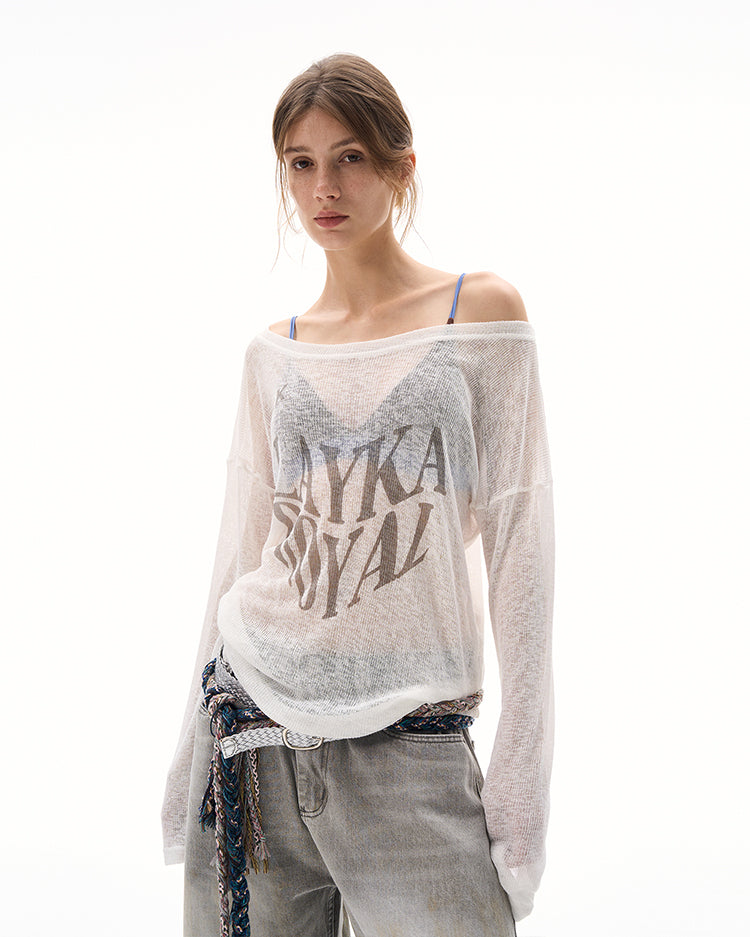 MADWITCH SHEER INSTA-WORTHY TOPS #TX295