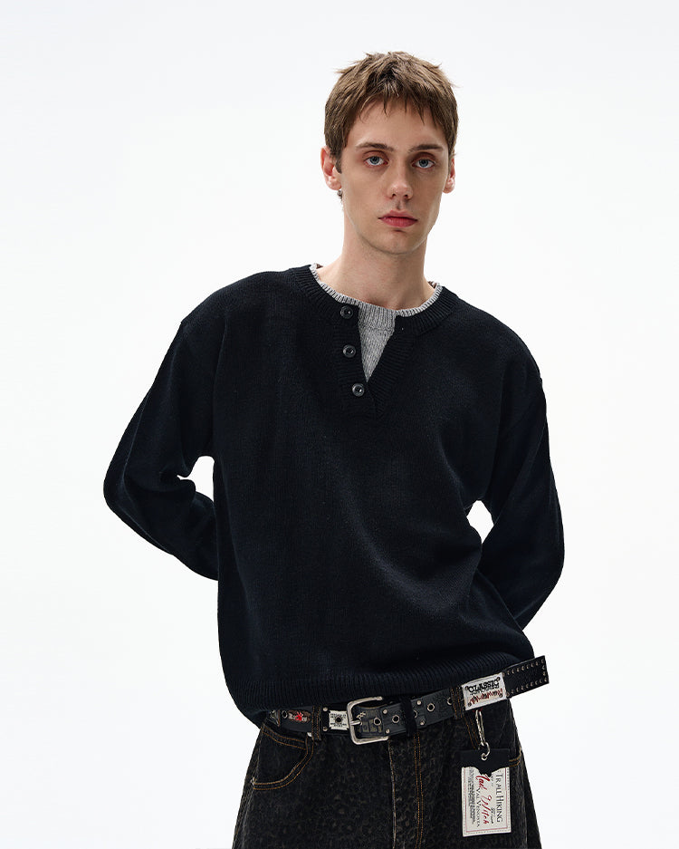 MADWITCH UNISEX KNITTED SWEATER #RM21