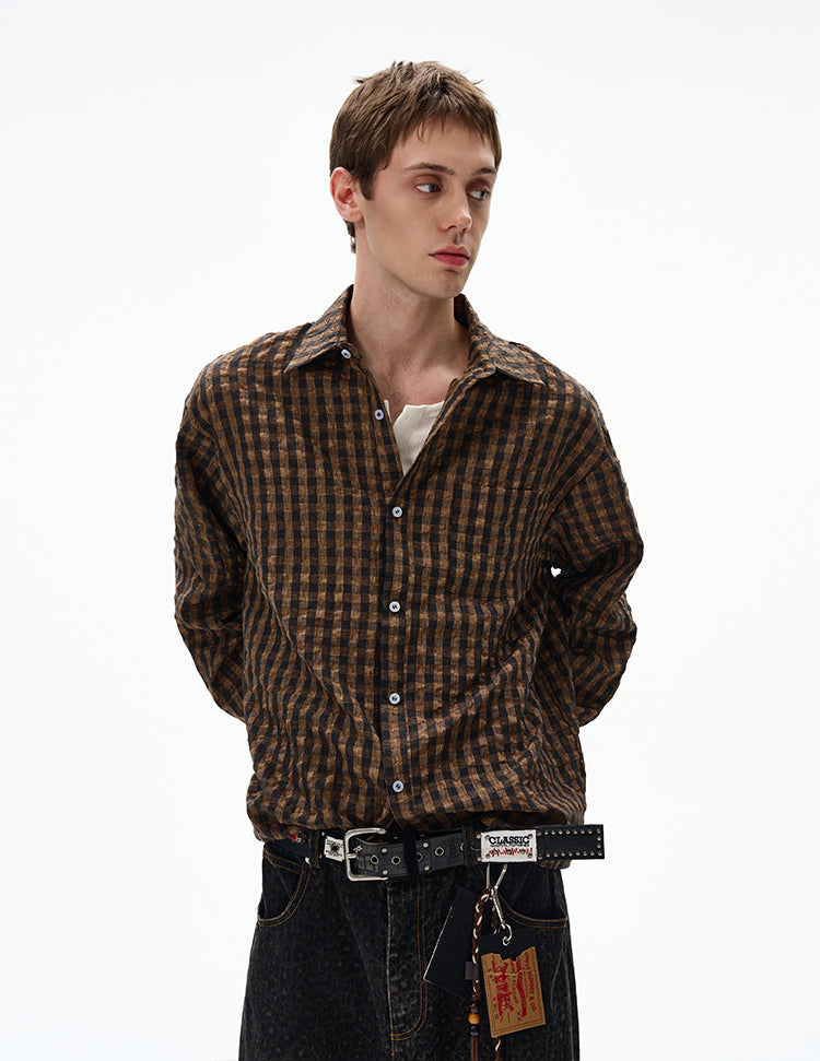 MADWITCH UNISEX BUBBLE GAUZE SHIRT #CR6237