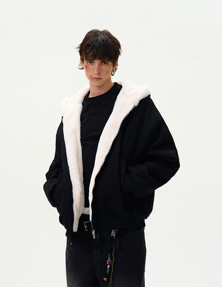MADWITCH FLEECE-LINED WARM PADDED JACKET #M24279