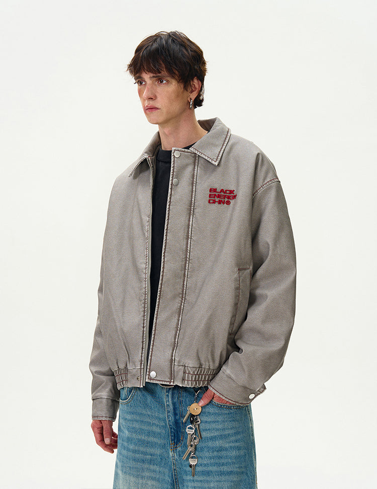MADWITCH WASHED VINTAGE JACKET #BM295