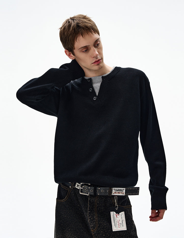 MADWITCH UNISEX KNITTED SWEATER #RM21