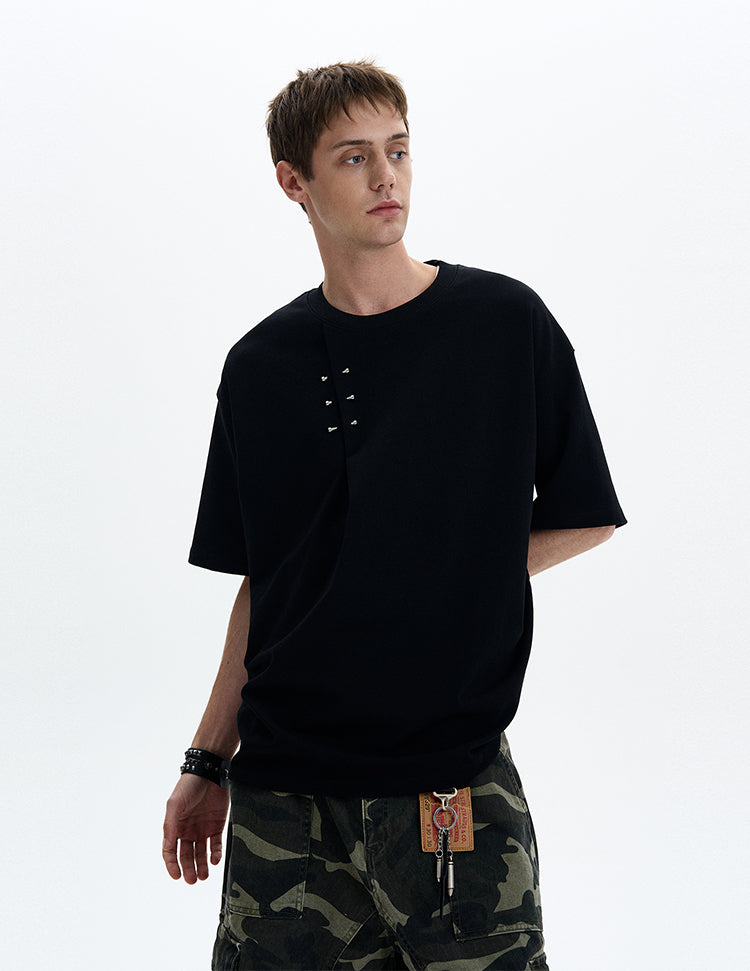 MADWITCH LOOSE FIT CASUAL T-SHIRT #880218