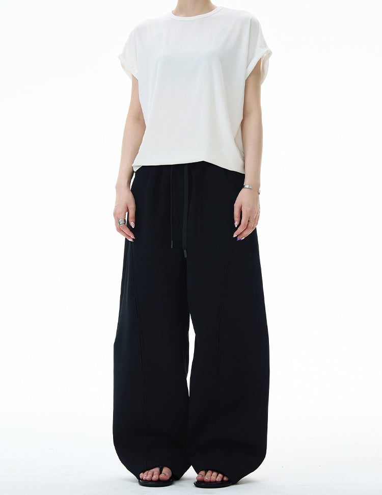 MADWITCH UNISEX DRAPEY STRUCTURED CASUAL PANTS #BNK171