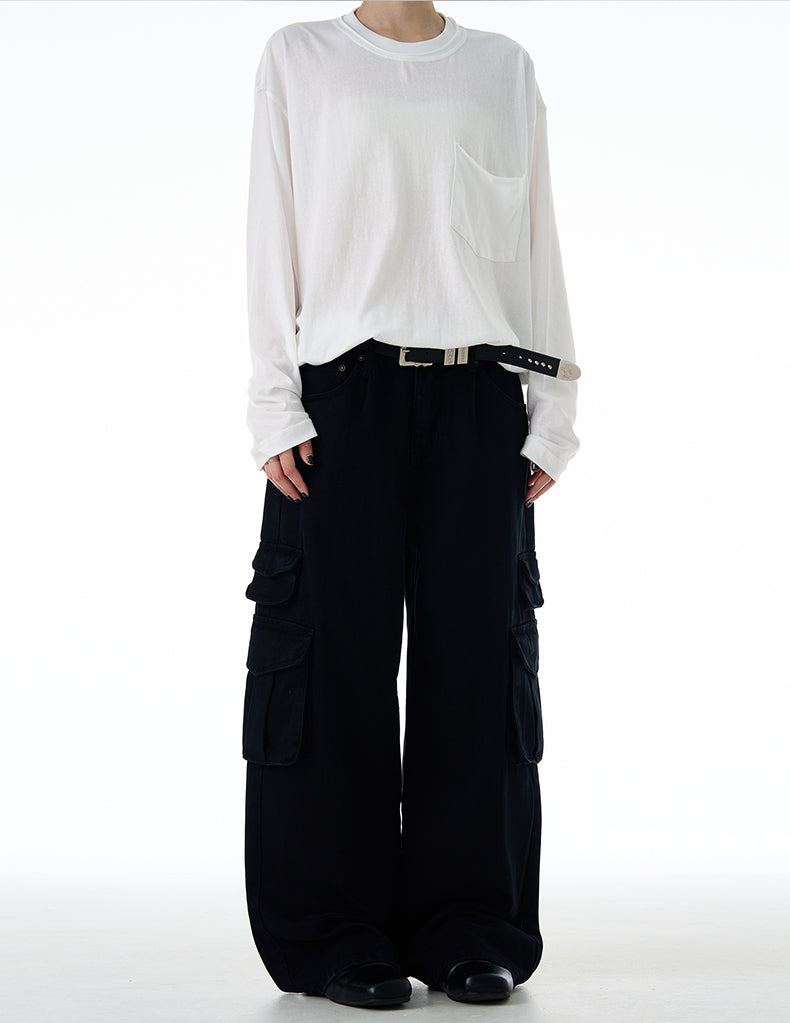 MADWITCH MULTI-POCKET CARGO PANTS #CK3397