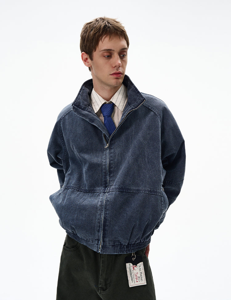 MADWITCH UNISEX DECONSTRUCTED WASHED JACKET #W223