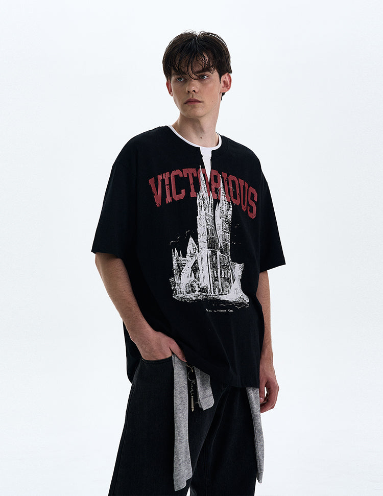 MADWITCH CREATIVE LAYERED TEE #990363