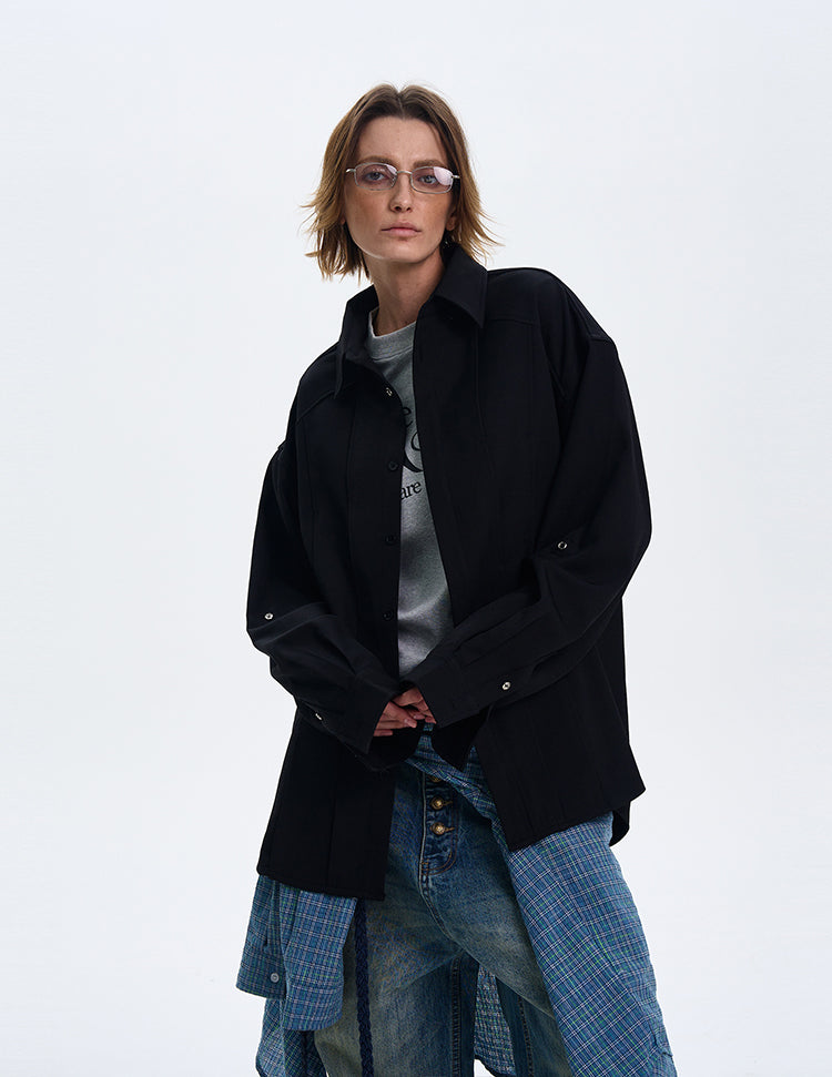 MADWITCH LOOSE-FIT SHIRT JACKET #880196