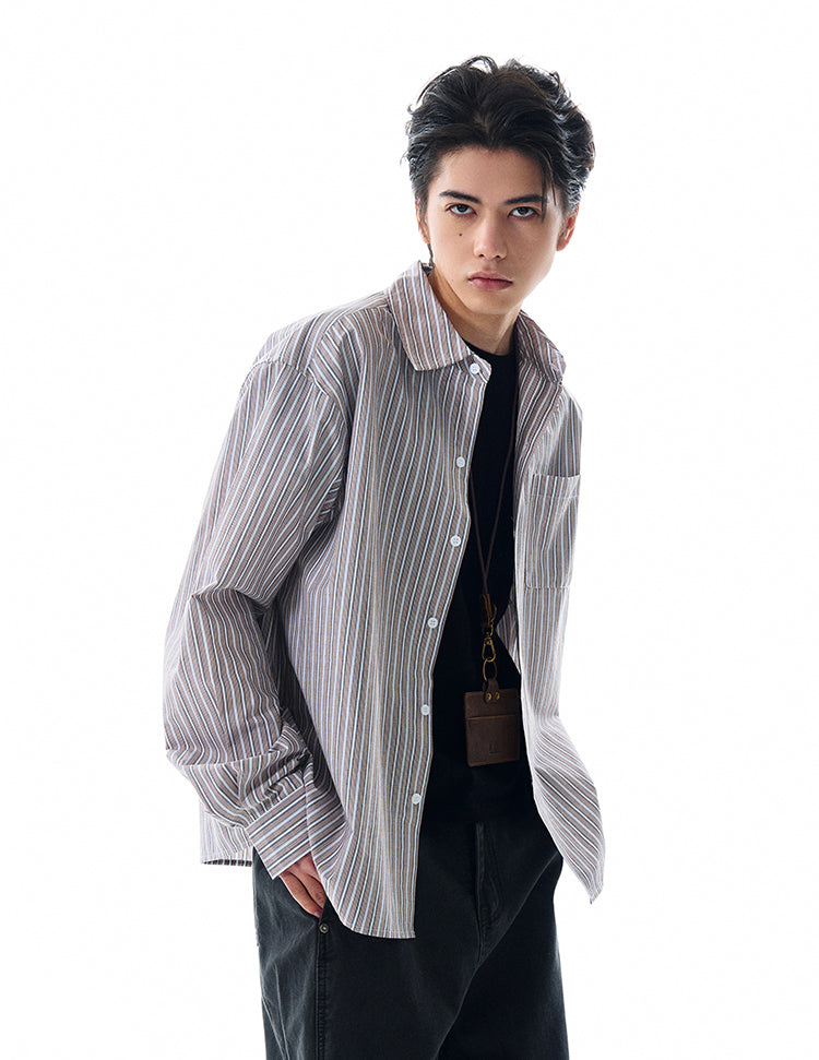 MADWITCH CLEANFIT STRIPED SHIRT #RC158