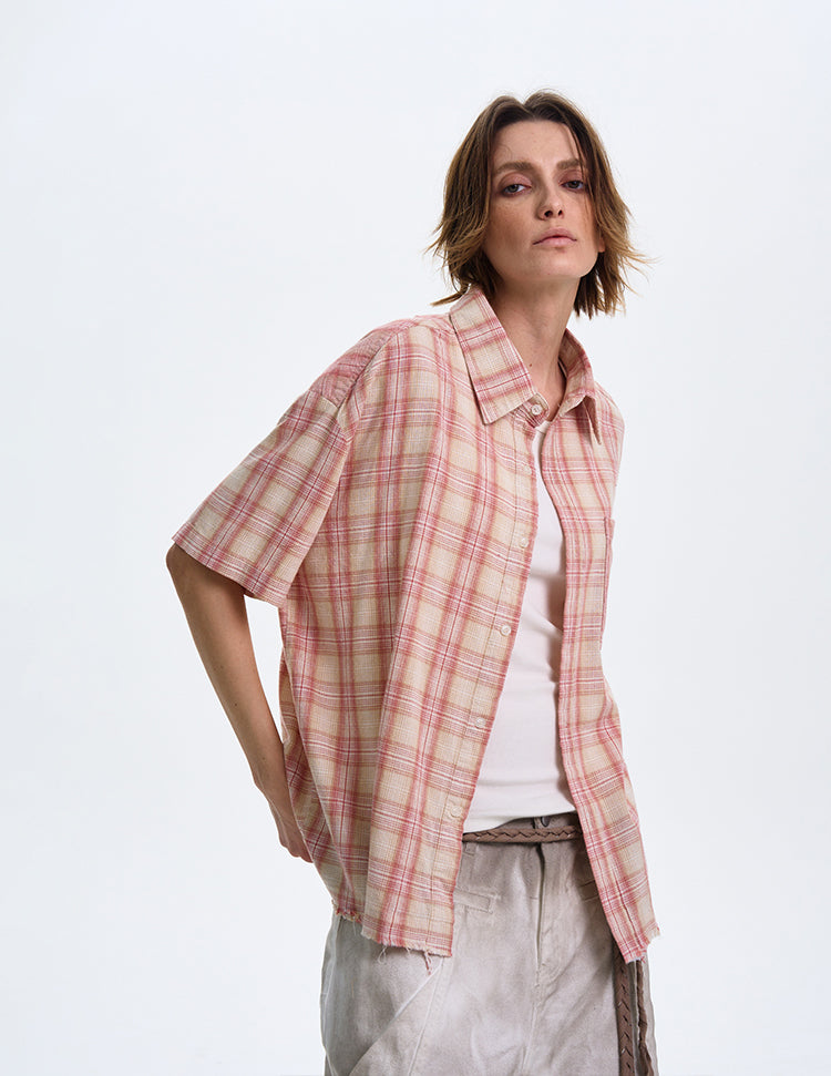 MADWITCH VINTAGE SHORT-SLEEVE SHIRT #C007