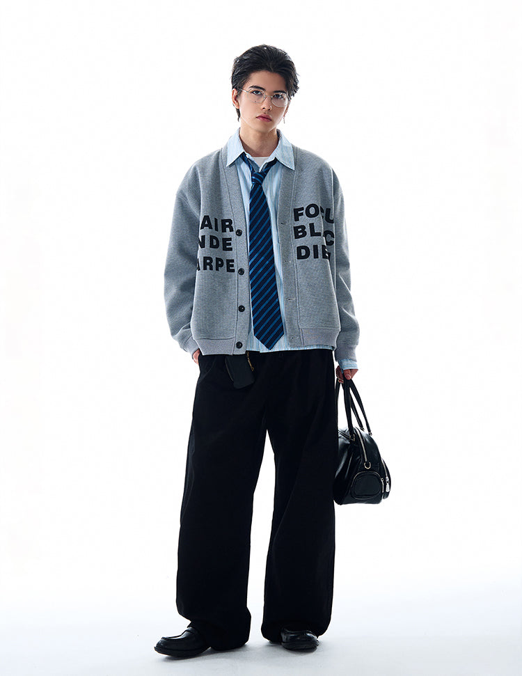 MADWITCH KNITTED CARDIGAN SWEATER OUTERWEAR #L500