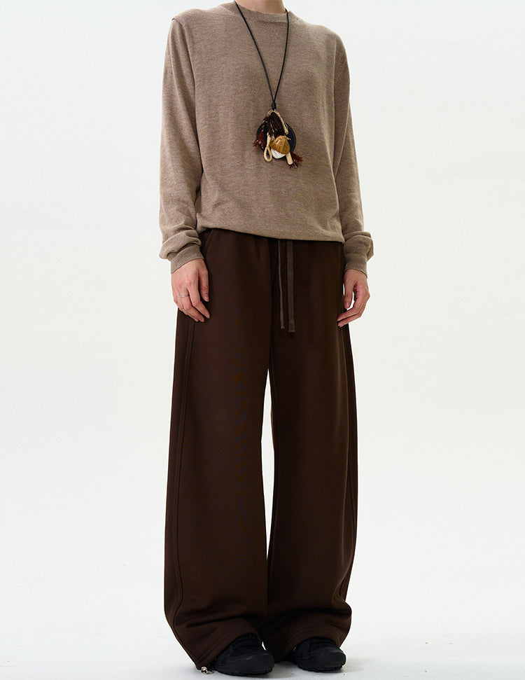 MADWITCH FLEECE-LINED CASUAL PANTS #C836