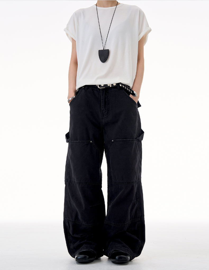 MADWITCH PATCHWORK LUMBERJACK PANTS #HK3552