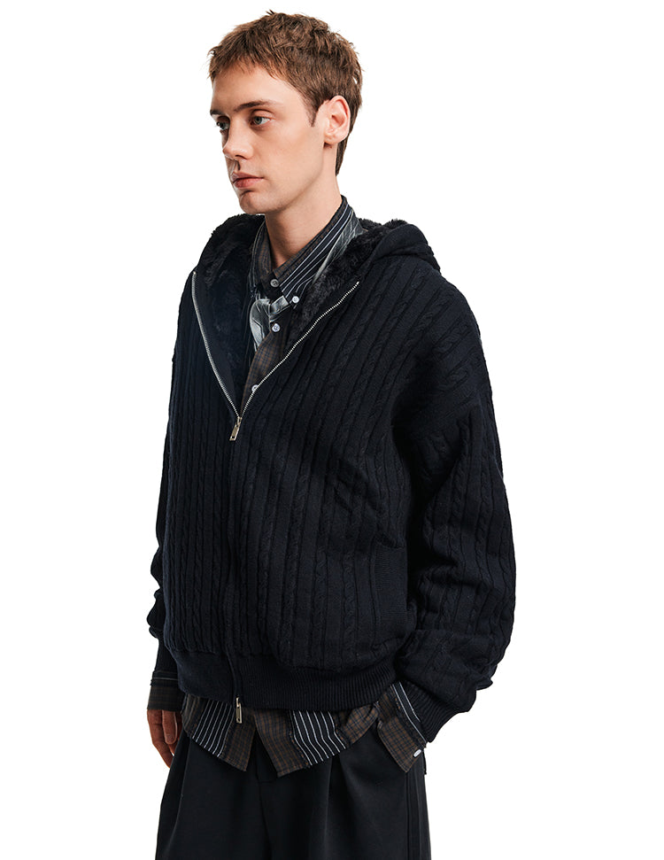 MADWITCH TWIST SHEAR COAT #MF3395