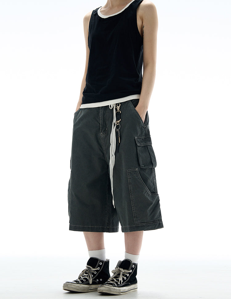 MADWITCH STREET STYLE CASUAL SHORTS #DK113