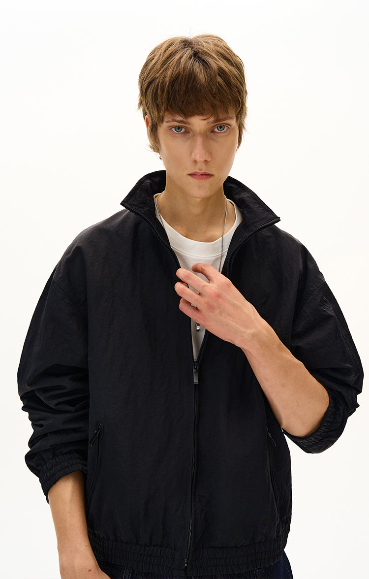 MADWITCH UNISEX ELEVATED STAND COLLAR JACKET #0254