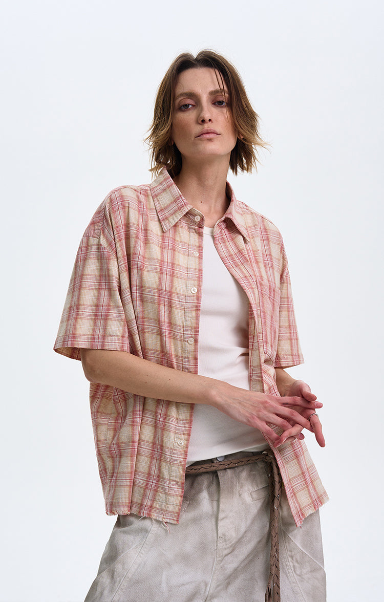 MADWITCH VINTAGE SHORT-SLEEVE SHIRT #C007
