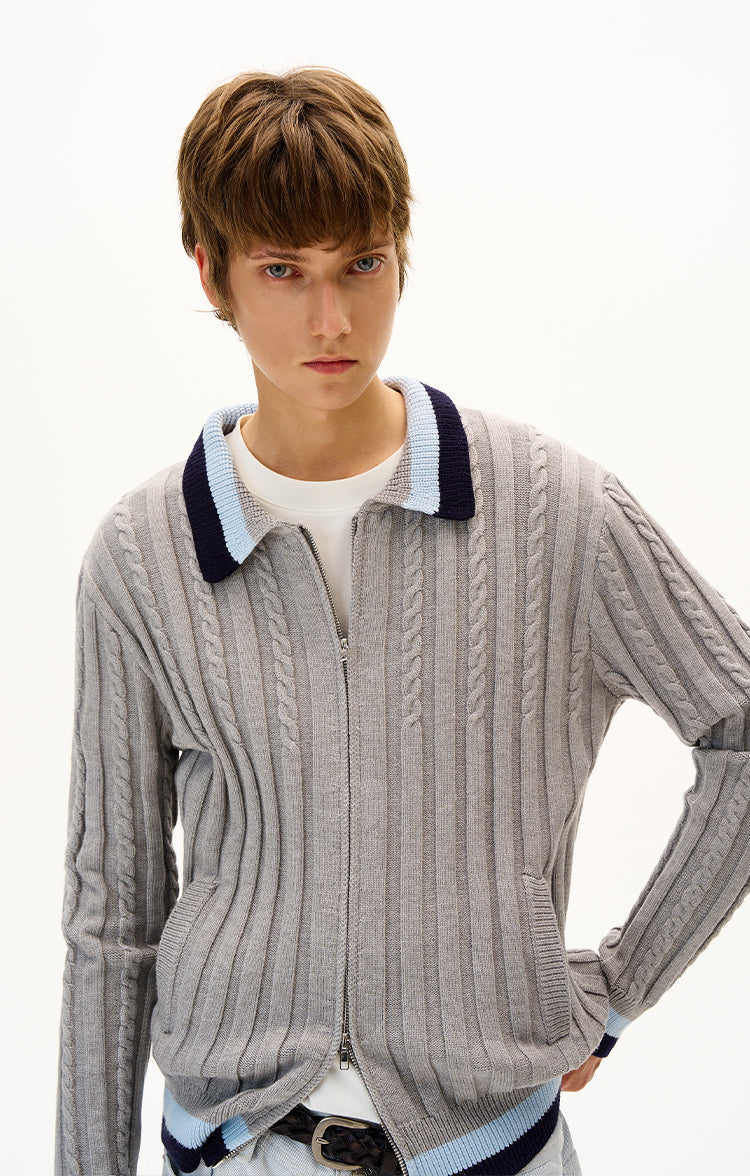 MADWITCH UNISEX KNIT CARDIGAN SWEATER #AK064