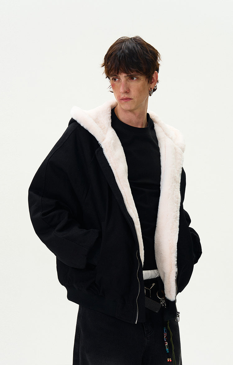 MADWITCH FLEECE-LINED WARM PADDED JACKET #M24279