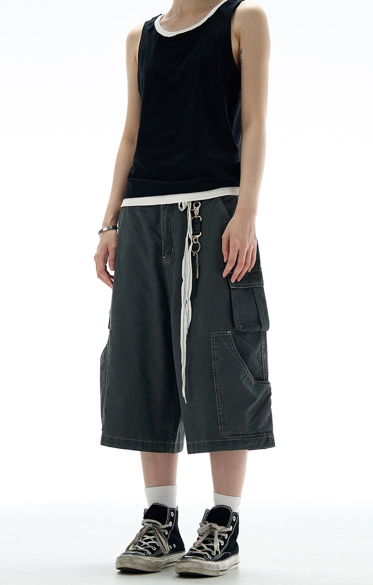 MADWITCH STREET STYLE CASUAL SHORTS #DK113