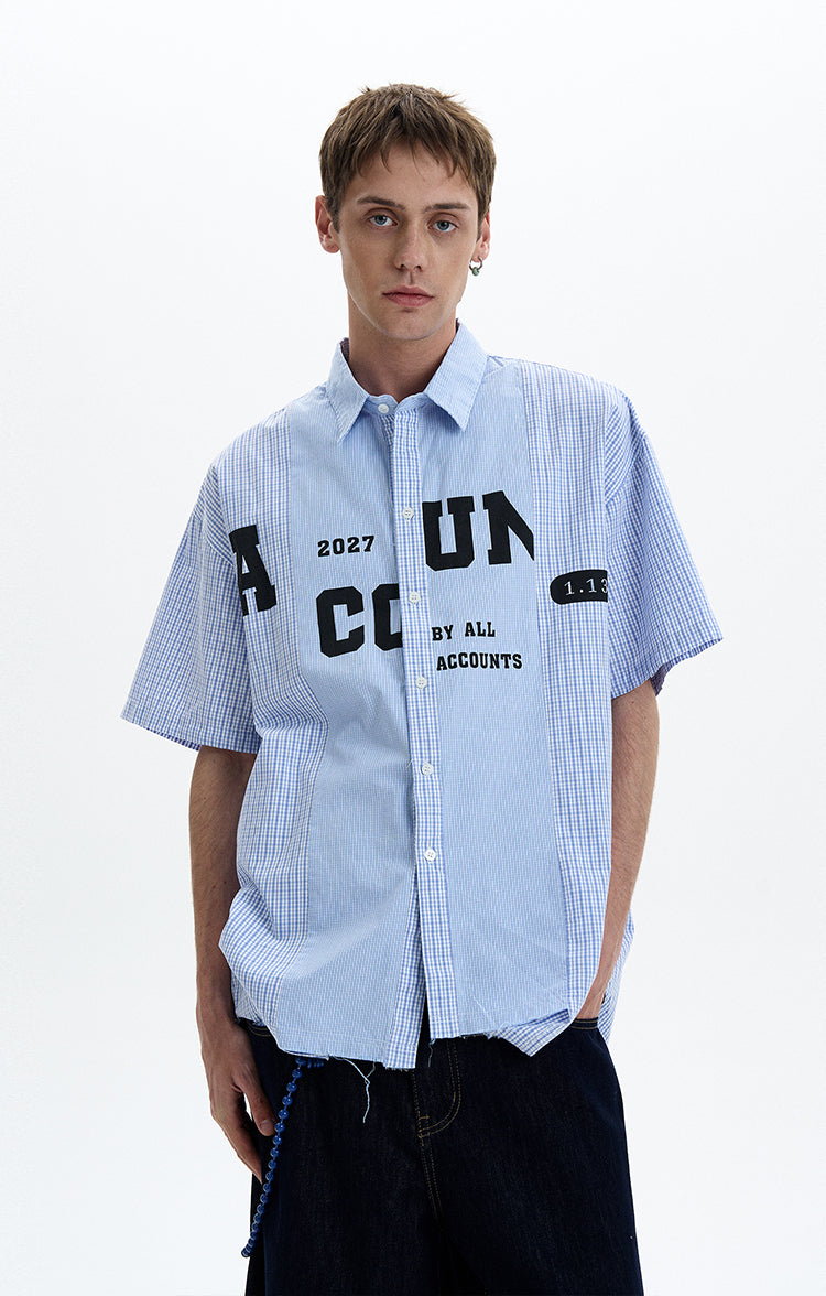 MADWIT RAW EDGE SHIRT #SS328