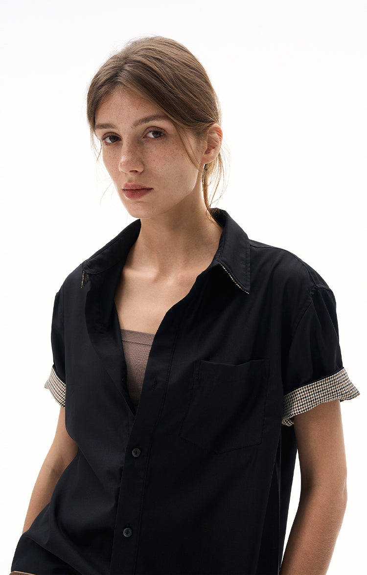 MADWITCH PATCHWORK VINTAGE SHIRT #C226C25
