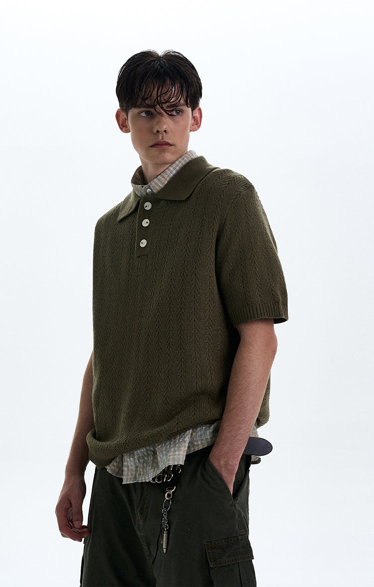 MADWITCH KNITTED SHORT SLEEVES #BN81