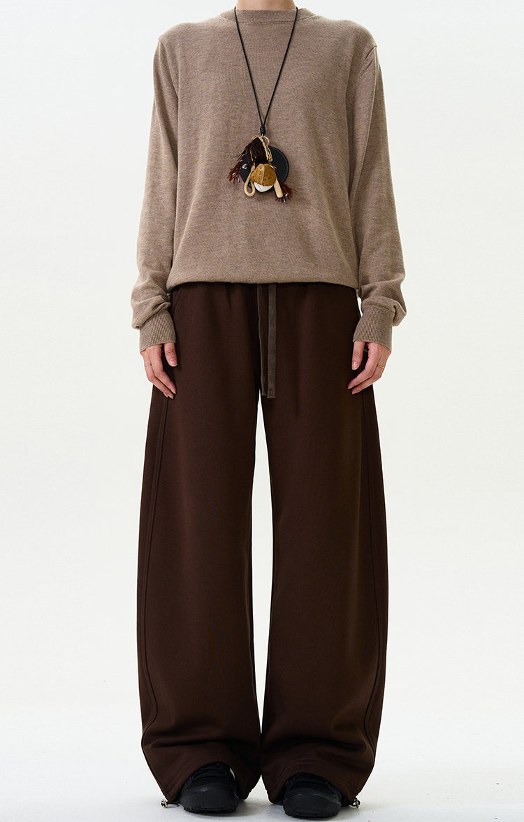 MADWITCH FLEECE-LINED CASUAL PANTS #C836