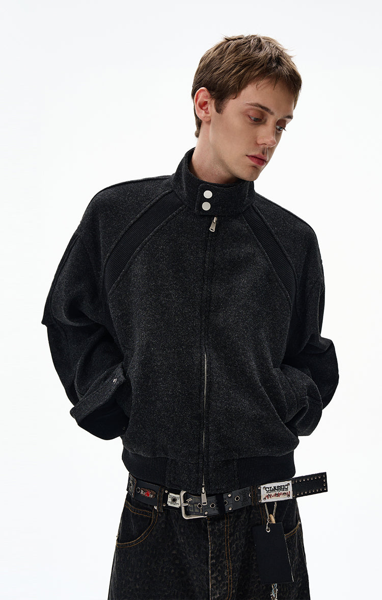 MADWITCH UNISEX VINTAGE MANDARIN COLLAR JACKET #6279