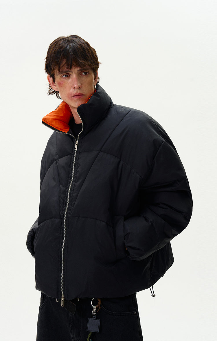 MADWITCH STAND COLLAR WARM PADDED JACKET #MY8895