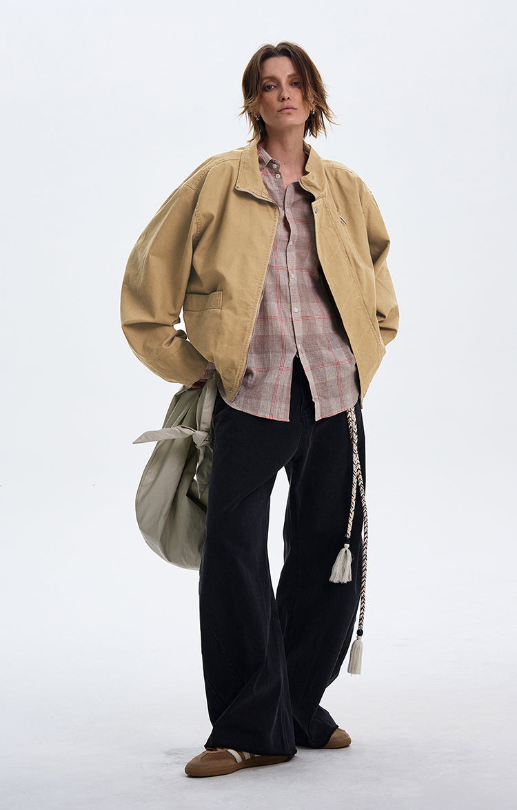 MADWITCH CROPPED AIR FORCE JACKET #171-1