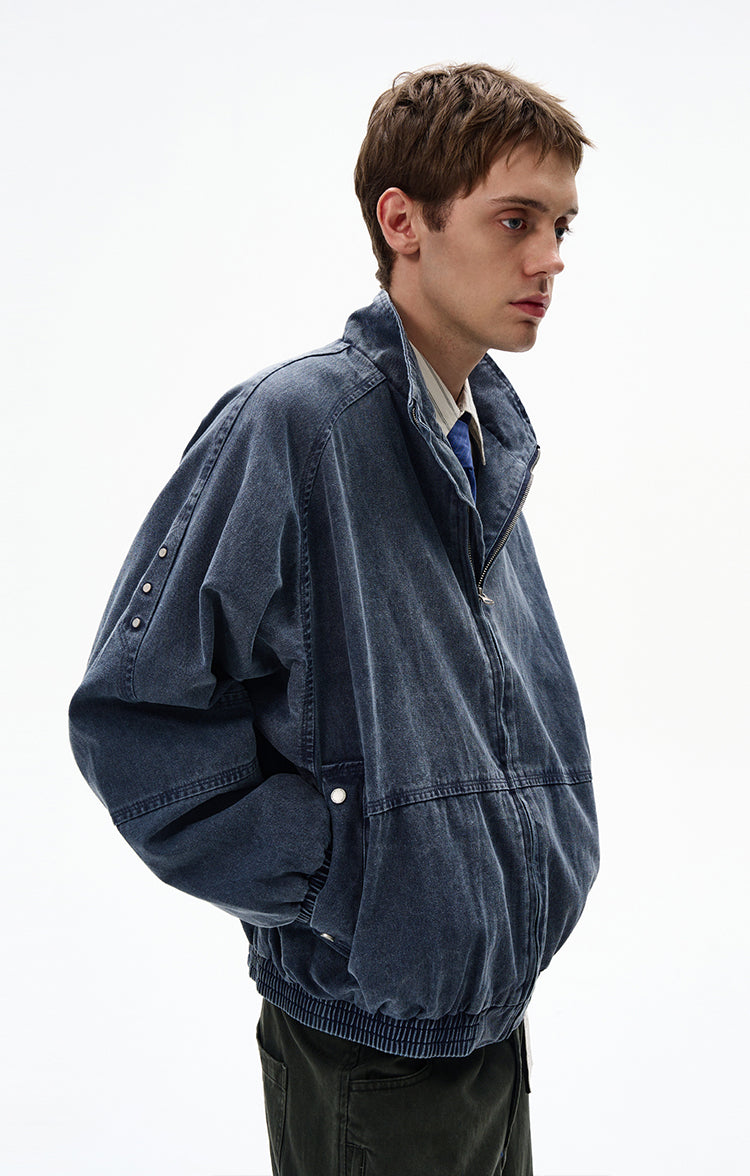 MADWITCH UNISEX DECONSTRUCTED WASHED JACKET #W223