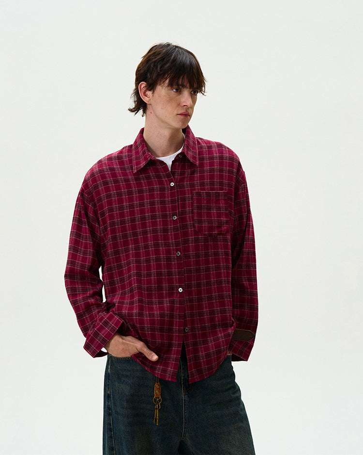 MADWITCH RED COTTON SHIRT #8926