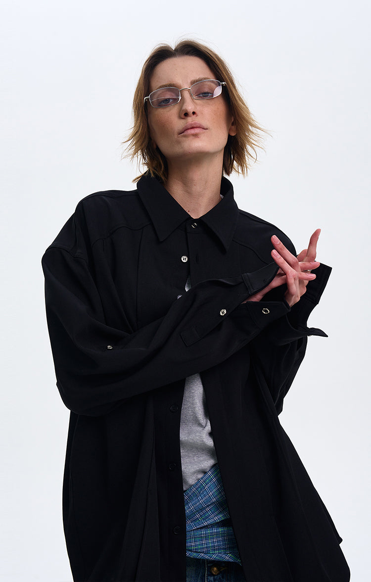 MADWITCH LOOSE-FIT SHIRT JACKET #880196
