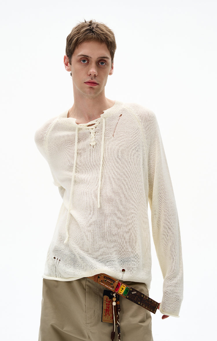 MADWITCH UNISEX EARLY FALL KNIT LONG SLEEVE #MY001-S