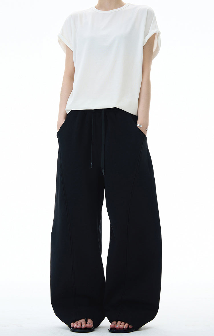 MADWITCH UNISEX DRAPEY STRUCTURED CASUAL PANTS #BNK171
