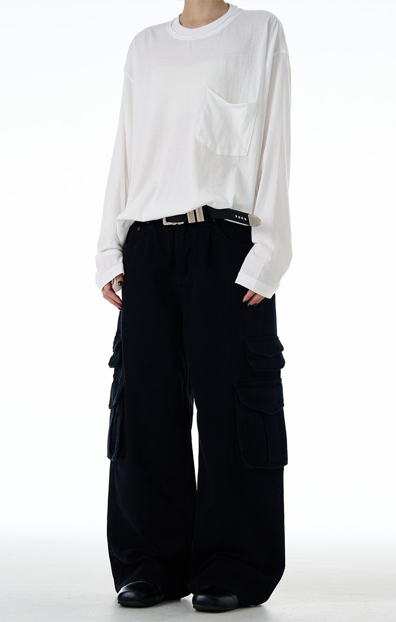 MADWITCH MULTI-POCKET CARGO PANTS #CK3397