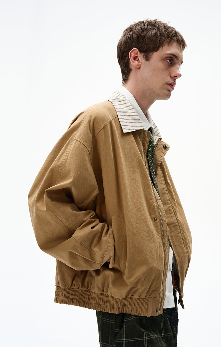 MADWITCH EARLY FALL CROPPED FLIGHT JACKET #UTU025