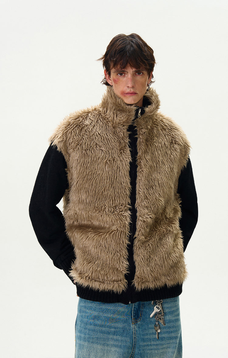 MADWITCH HEAVYWEIGHT KNIT COTTON JACKET #C178