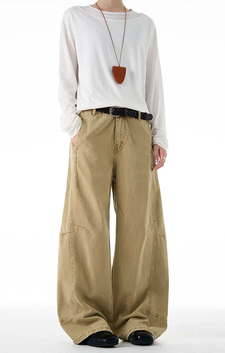 MADWITCH DISTRESSED WIDE LEG PANTS #CK3539