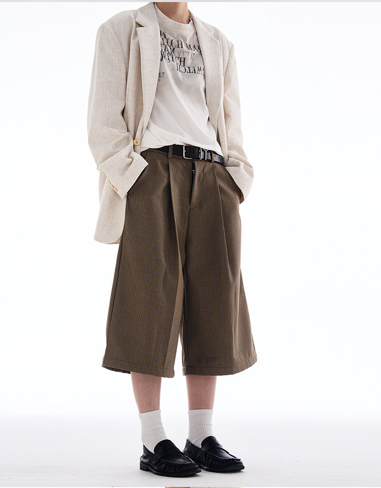 MADWITCH VINTAGE OLD MONEY STYLE SHORTS #L803
