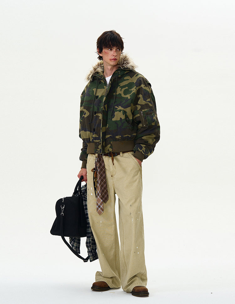 MADWITCH VINTAGE CAMO JACKET #WL4447
