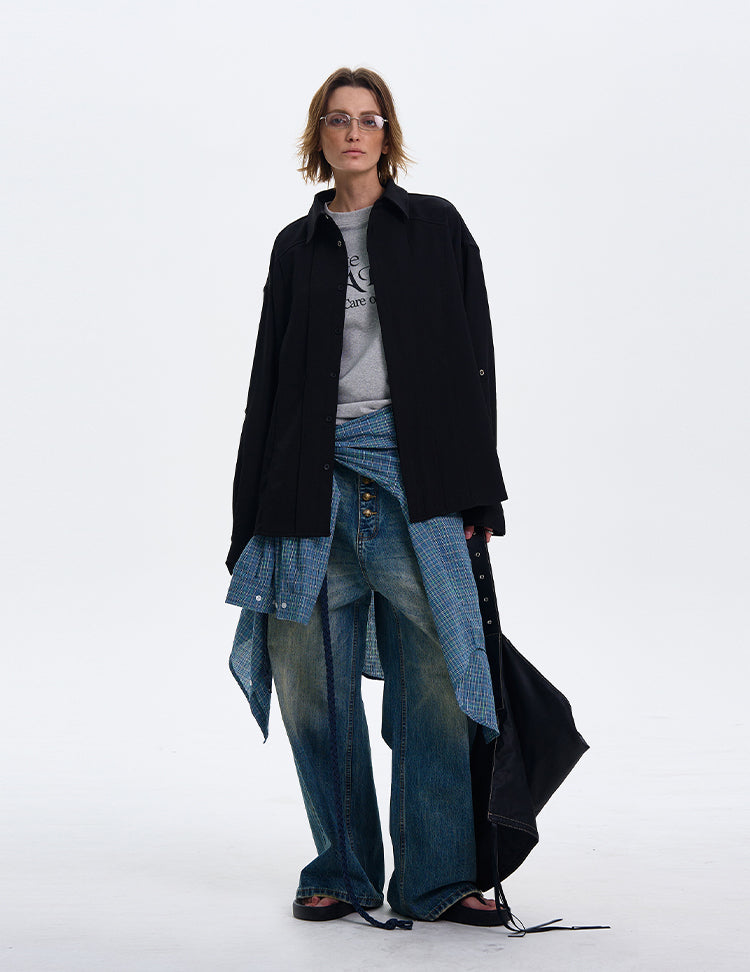 MADWITCH LOOSE-FIT SHIRT JACKET #880196