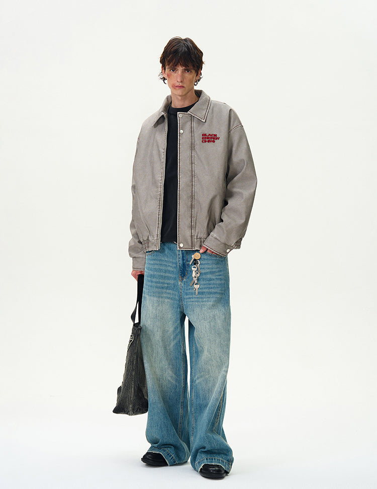 MADWITCH WASHED VINTAGE JACKET #BM295